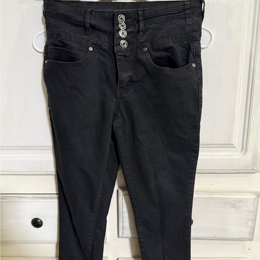 High Rise Black Women's Jeans